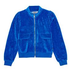 Molo Cardigan - Velour - Malika - Lapis Blue - Molo - 14 år (164) - Cardigan