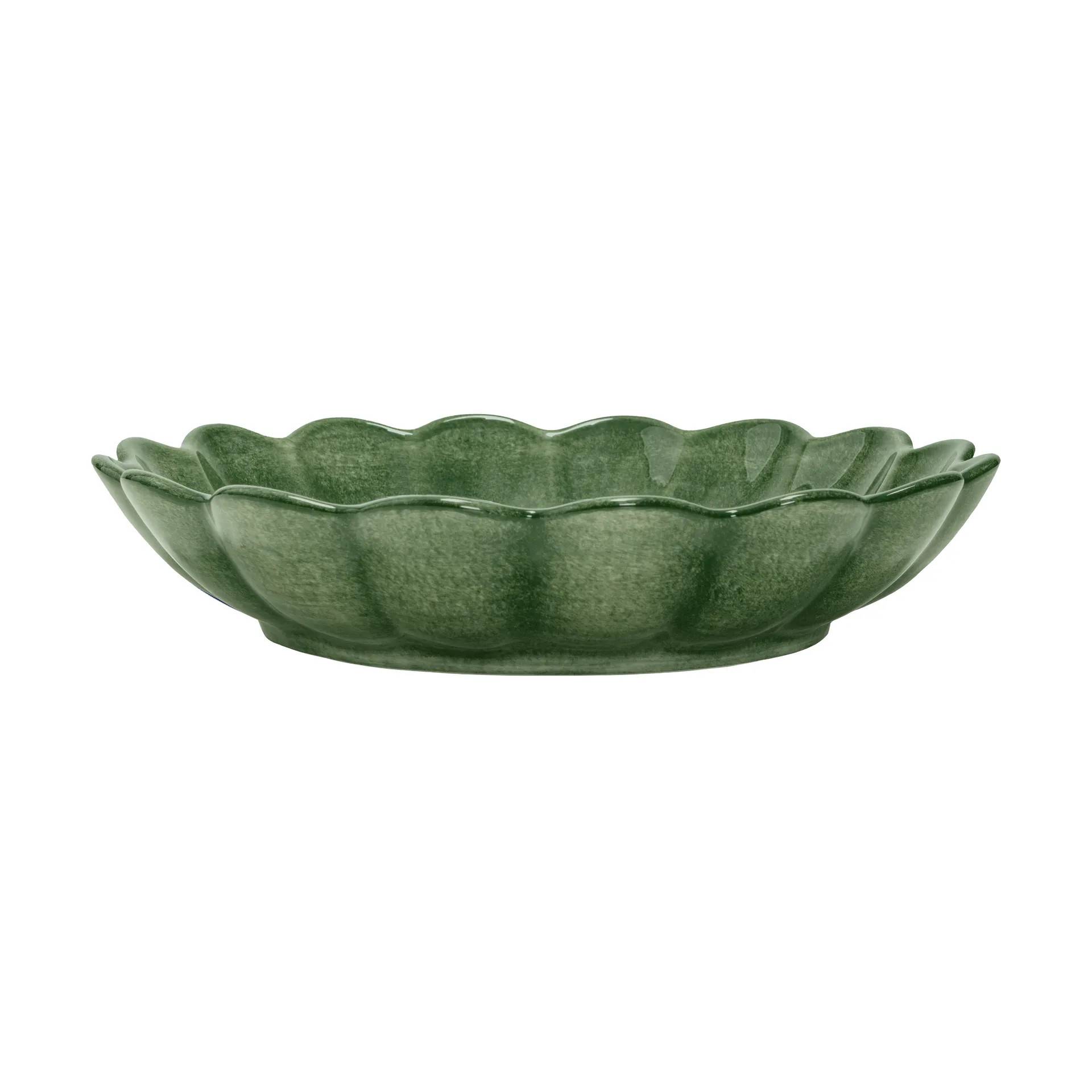 Mateus Oyster skål Ø24 cm Forest green - Grön