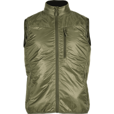 Pinewood Wool Insulated Midlayer Vest Kläder Moss Green - Medium