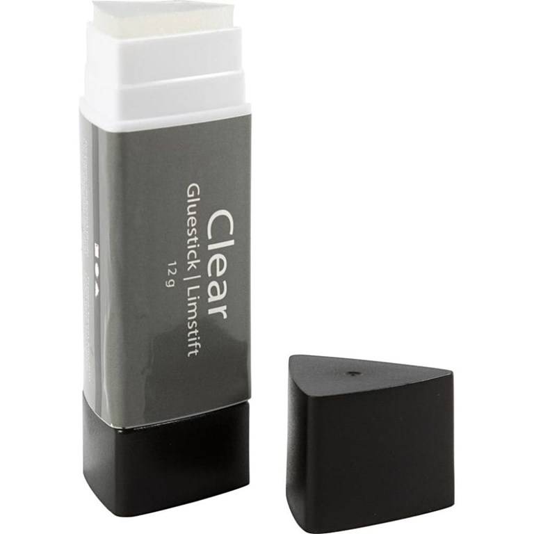 Glue Stick - Trekantigt Limstift - Clear - 12gr