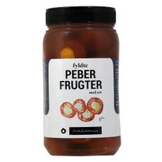 Fyldte peberfrugter med frisk ost 1,1 kg.