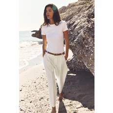 RIBBED SHORT SLEEVE T-SHIRT