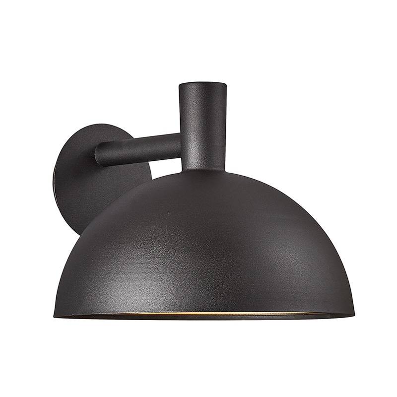 Nordlux Arki 35 vägglampa svart IP54