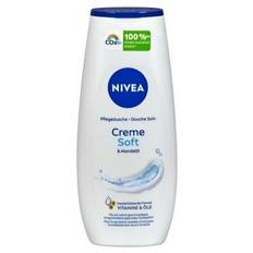 Delicate Nivea Creme Soft Shower Gel with Velvety Soft Foam and Precious Almond Oil, 250ml