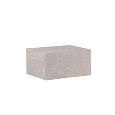 York Sofabord - Beige Marmorlook - 40x60x80