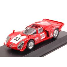 Alfa Romeo 33.2 Spyder N.33 Winner 3 H Rio De Janeiro 1969 C.pace 1:43