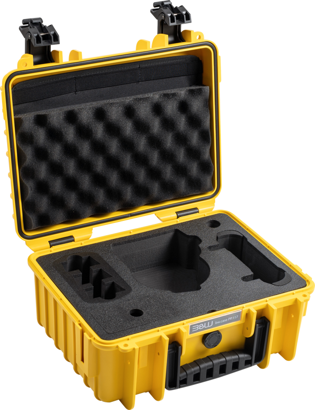 B&W Outdoor Cases BW Outdoor Cases Type 3000/PP.117 for DJI Flip, Yellow