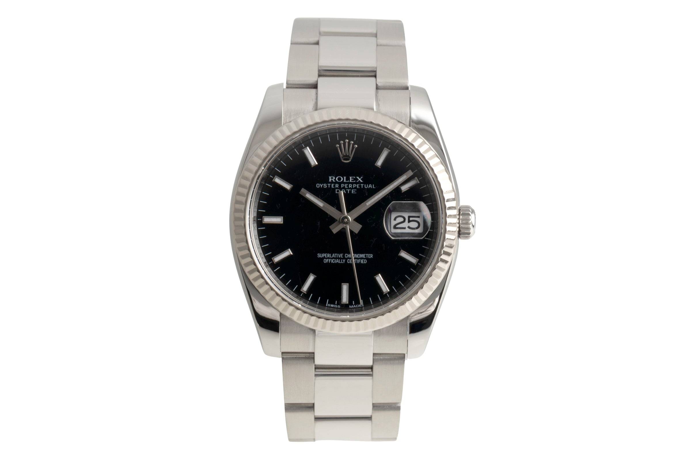 Rolex Datejust Stahl / Weissgold Automatik Kal. 3135 Ref. 115234 | 2602253