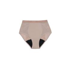 Flow 1 - Menstruationstrusser - High Waist, Moderate Flow - Ochre - XXXL