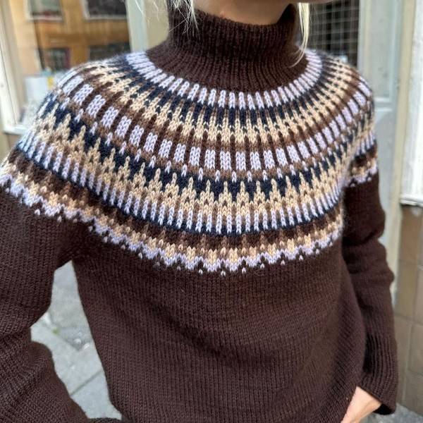 Garn-Kit Celeste Sweater Large