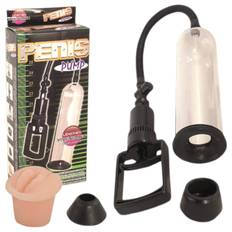 Ensam Penis Pump - 3-delars set - genomskinlig