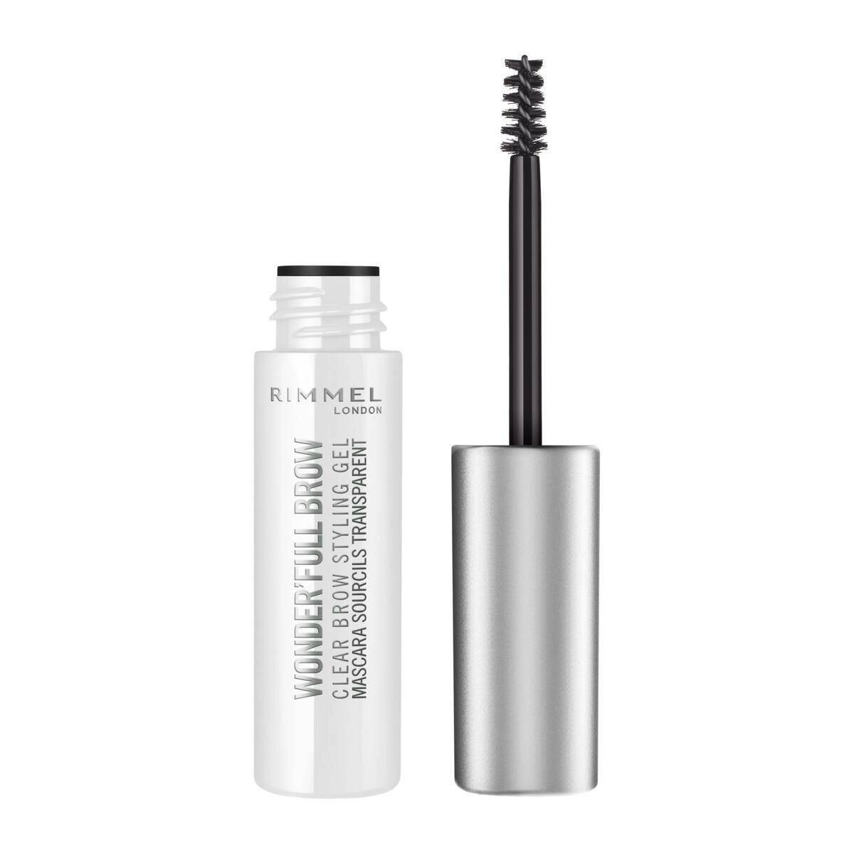 Rimmel Wonder'Full Eyebrow Gel With Brush 004 Clear 4, 4.5 ml