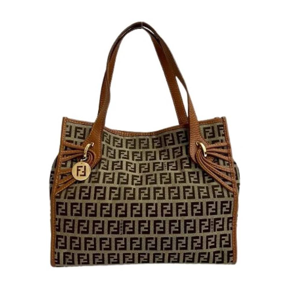 Fendi Vintage - Pre-owned Canvas Tote Vintage - Dam - ONE Size -