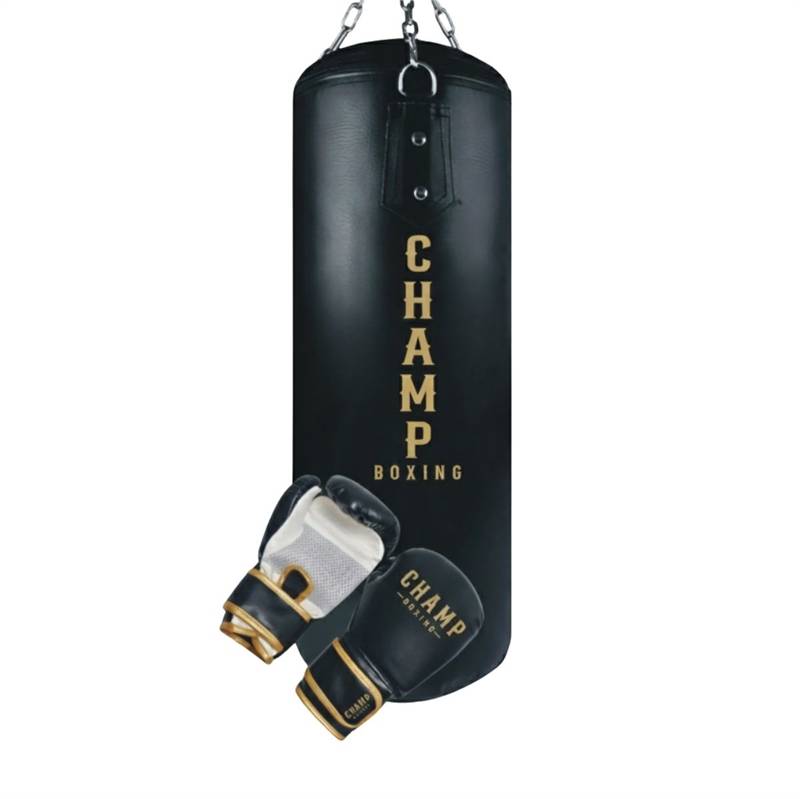 Champ Junior Boxningsset 11 kg – Svart/Guld (11 Kg.)