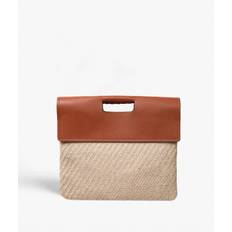 The Case Factory Trend Bag Jute Leather Vegetable Tanned Brun