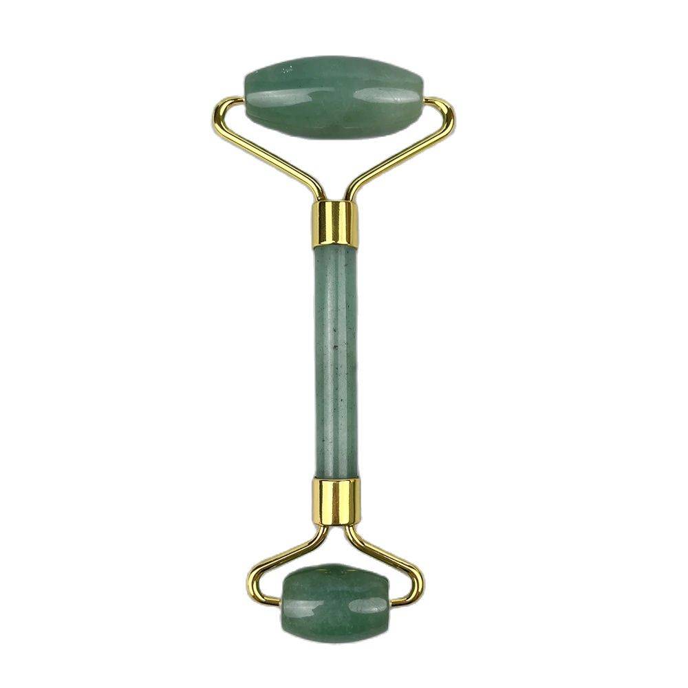 1pc Jade Facial Roller - Dongling Jade roller Facial Massage Tool - Facial Specialized Double-Head Roller Massager