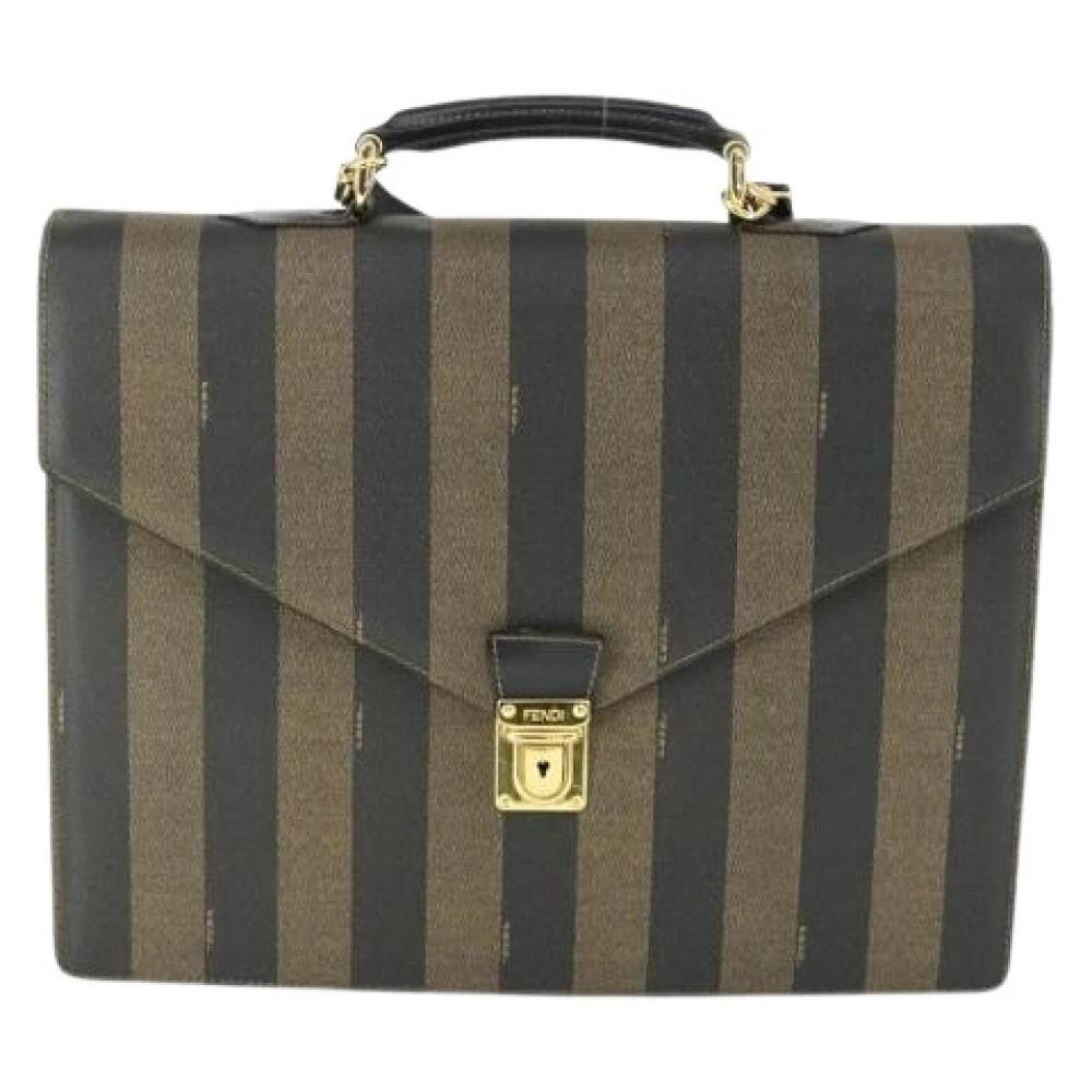 Fendi Vintage Pre-owned Vintage Håndtaske - Vintage - Herre - Brun - ONE SIZE -