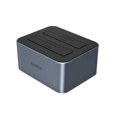 Orico 2-Drive dockningsstation med offline klonfunktion 2,5"/3,5" SATA HDD/SSD