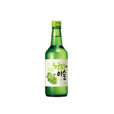 Jinro Soju Chamisul Green Grape Vindruer 13% 36 cl.