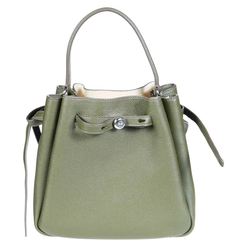 Tory Burch Romy Bucket Bag - Tasker - Dame - Grøn - ONE SIZE - Læder