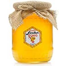RAW HONEY direkt från biodlaren | 11 KG | LINDEN Honey | Rå, naturlig, mycket hälsosam, utan tillsatser. Ofiltrerad, inte centrifugerad eller upphettad | 10 x 1,1 kg