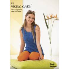 Mönsterkatalog ”Ungt mode” Viking Garn, Bamboo 2218