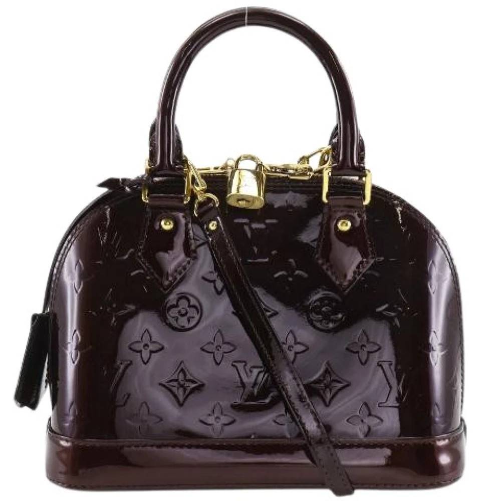 Louis Vuitton Vintage Pre-owned Laeder louis-vuitton-tasker - Vintage - Dame - Lilla - ONE SIZE -