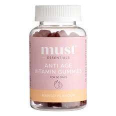 Must Essentials - Hair & Nails vitaminer Vingummi - 60 stk