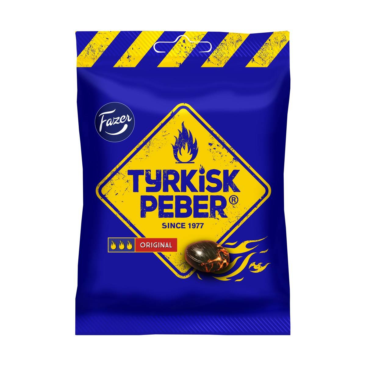 Saltlakrits Fazer Tyrkisk Peber Original, 120 g