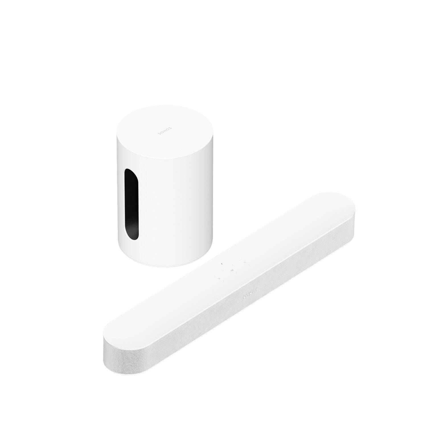 Sonos Beam + Sub Mini Soundbar system/pakke - 3 års medlemsgaranti