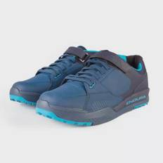 Endura MT500 Burner Flats og Klik MTB Sko Navy Blå - Skostørrelse 45,5