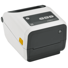 Thermal Transfer Cartridge Printer ZD421, Healthcare, 300 dpi, USB, USB Host, Modular Connectivity Slot, 802.11ac, BT4, ROW, EU and UK Cords, Swiss Font, EZPL