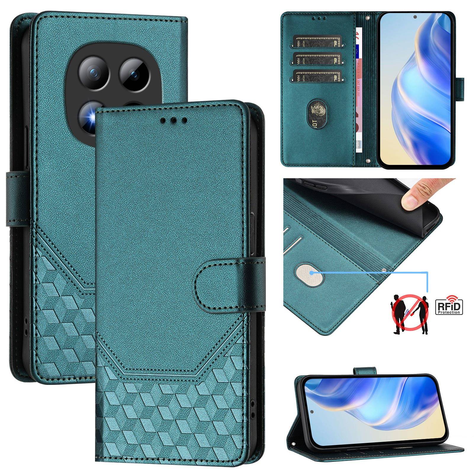 3D Leather Phone Wallet Case Book For Coque Xiaomi Poco M8 M8 Pro 5G M7 M6 M5 M4 Pro 5G 4G M6 Plus M5S M3 Card Flip Cover Fundas