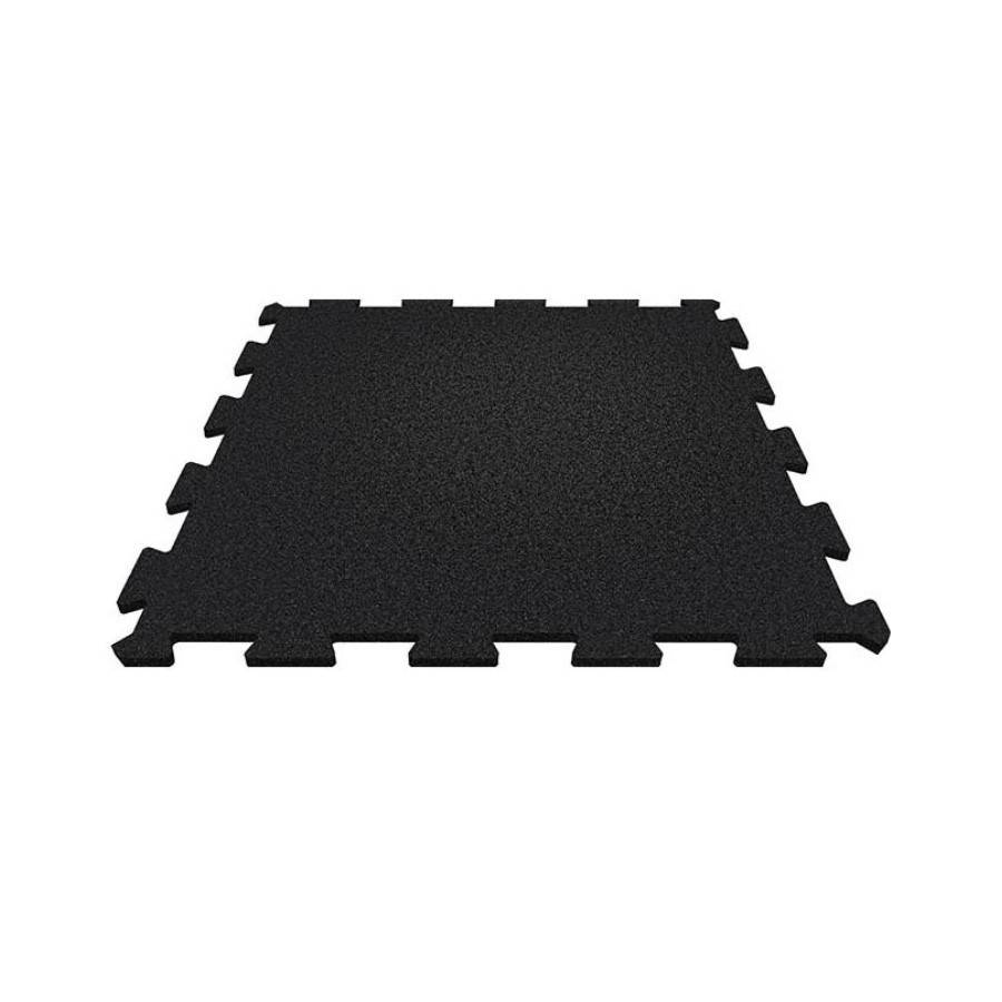 Gummigolv Standard, Svart pussel 10  30mm