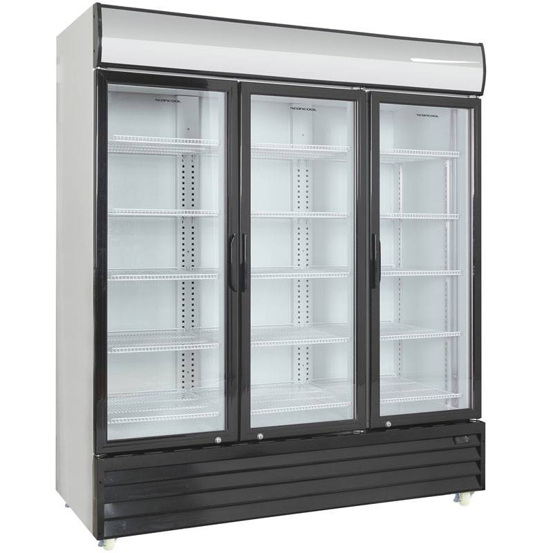 Kylskåp med glasdörr SD 1502 HE, Scancool
