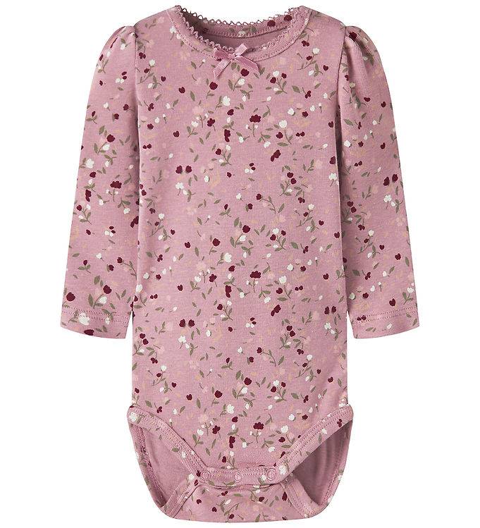 Name it Body l/æ - NbfOceana - Lilas - Name It - 1 år (80) - Body L/Æ