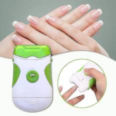 Elektrisk negleklipper, dobbelt formål fil negleskærer sikker negleklipper bærbar 2 i 1 manicure pedicure værktøj (ls) -JRCH