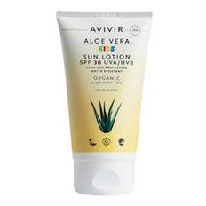 Avivir Aloe Vera Kids Sollotion SPF 30 - 150 ml. Bedst før 9/24