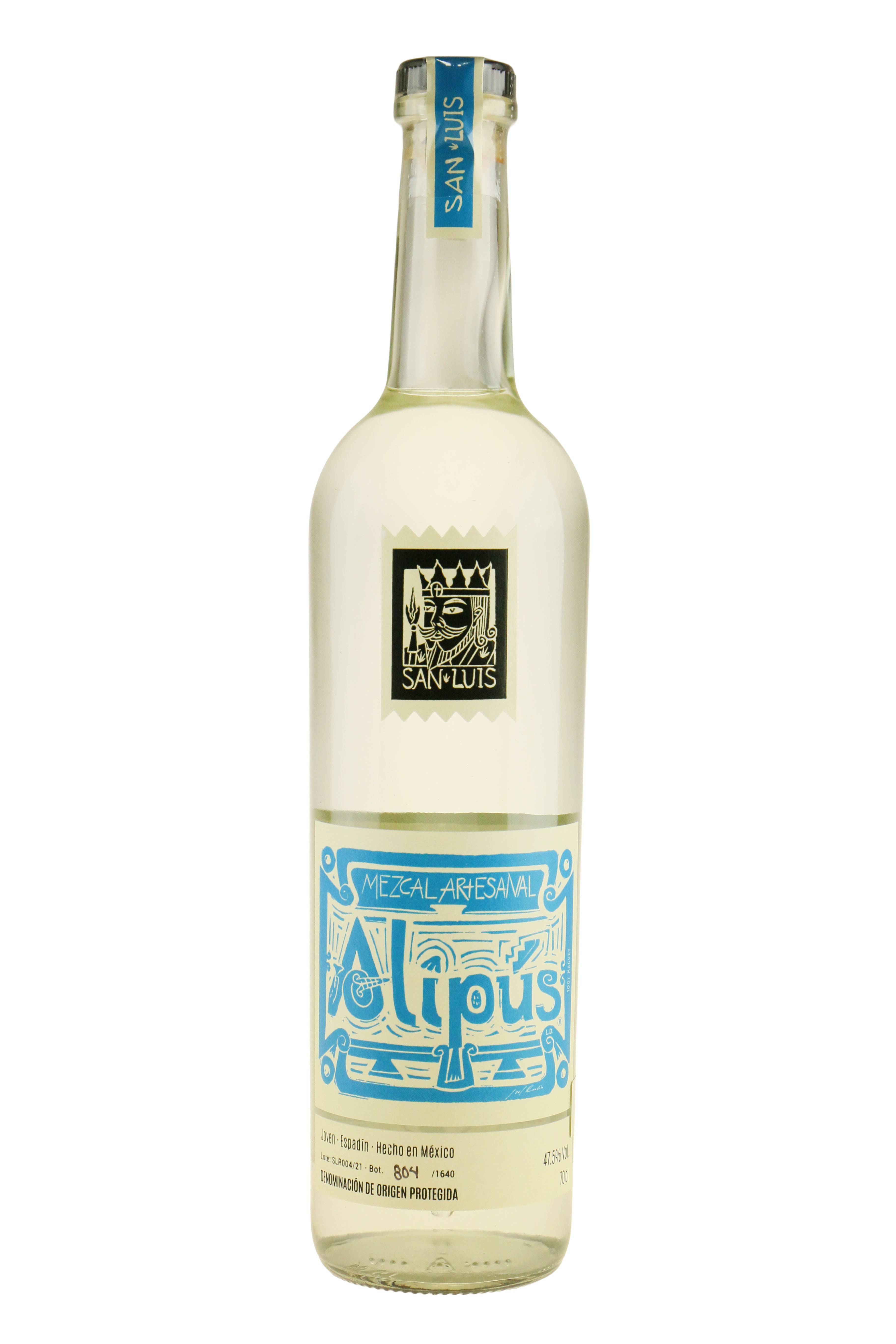 Mezcal Alipus San Luis Lote SLR004/21