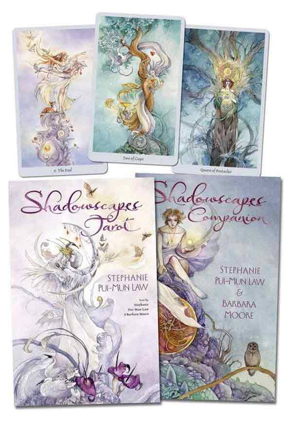 Tarotkort - Shadowscapes Tarot af Stephanie with guidebook (Boxed Kit) Pui-Mun Law, Barbara Moore