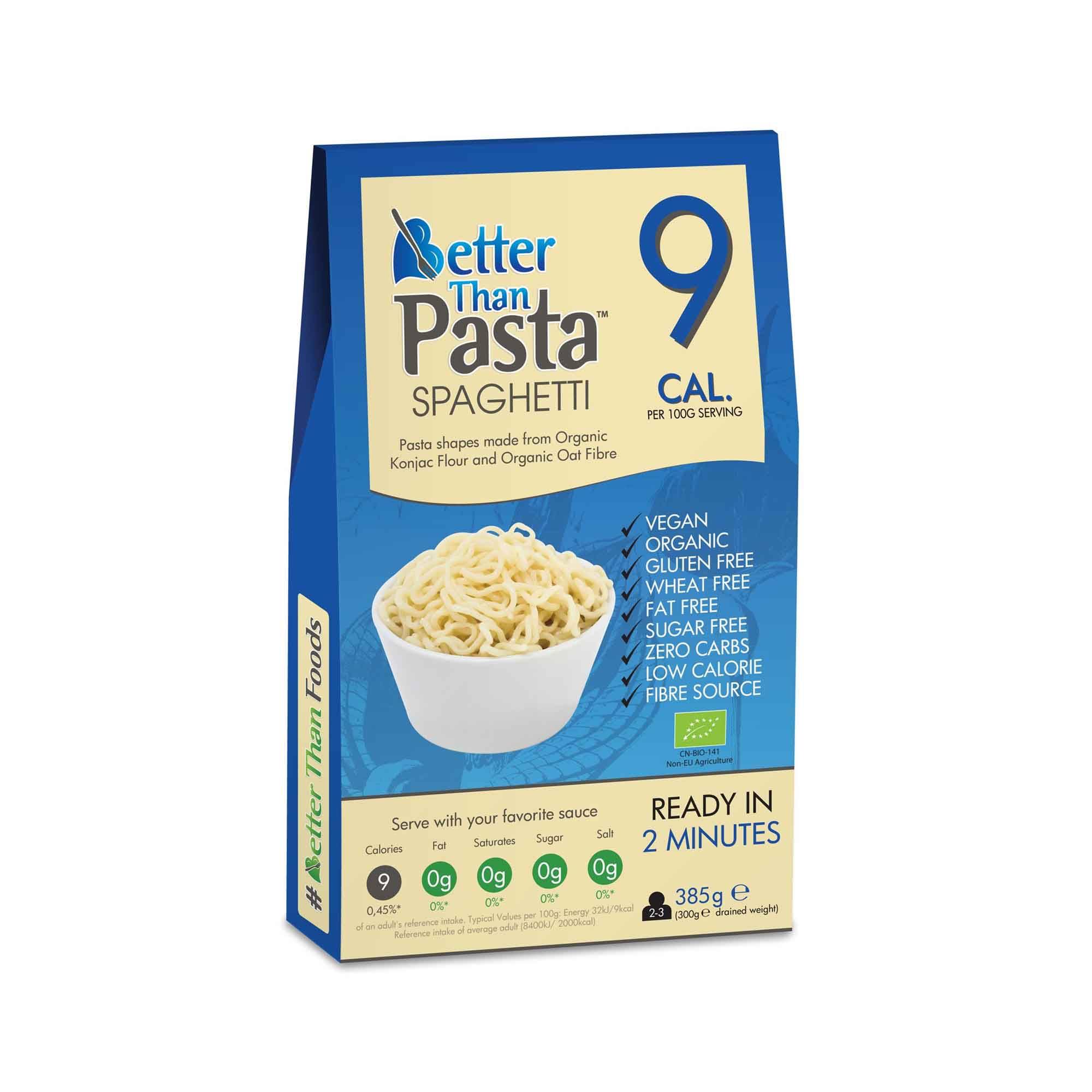 9 Kcal Better Than Pasta Spaghetti, 385 g Eko