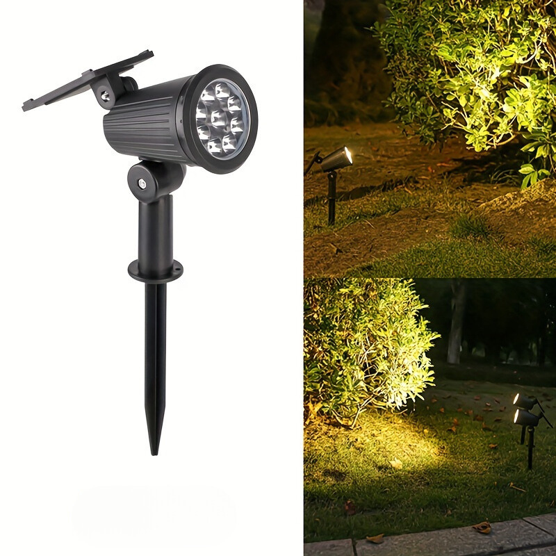 LumiSpot - Modern LED Trädgårdsbelysning för Utomhus - Varmt Ljus