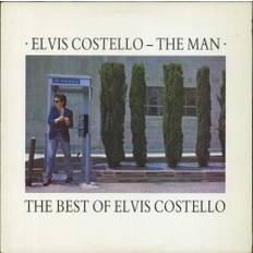 Elvis Costello The Man - The Best Of Elvis Costello 1986 UK vinyl LP FIEND52