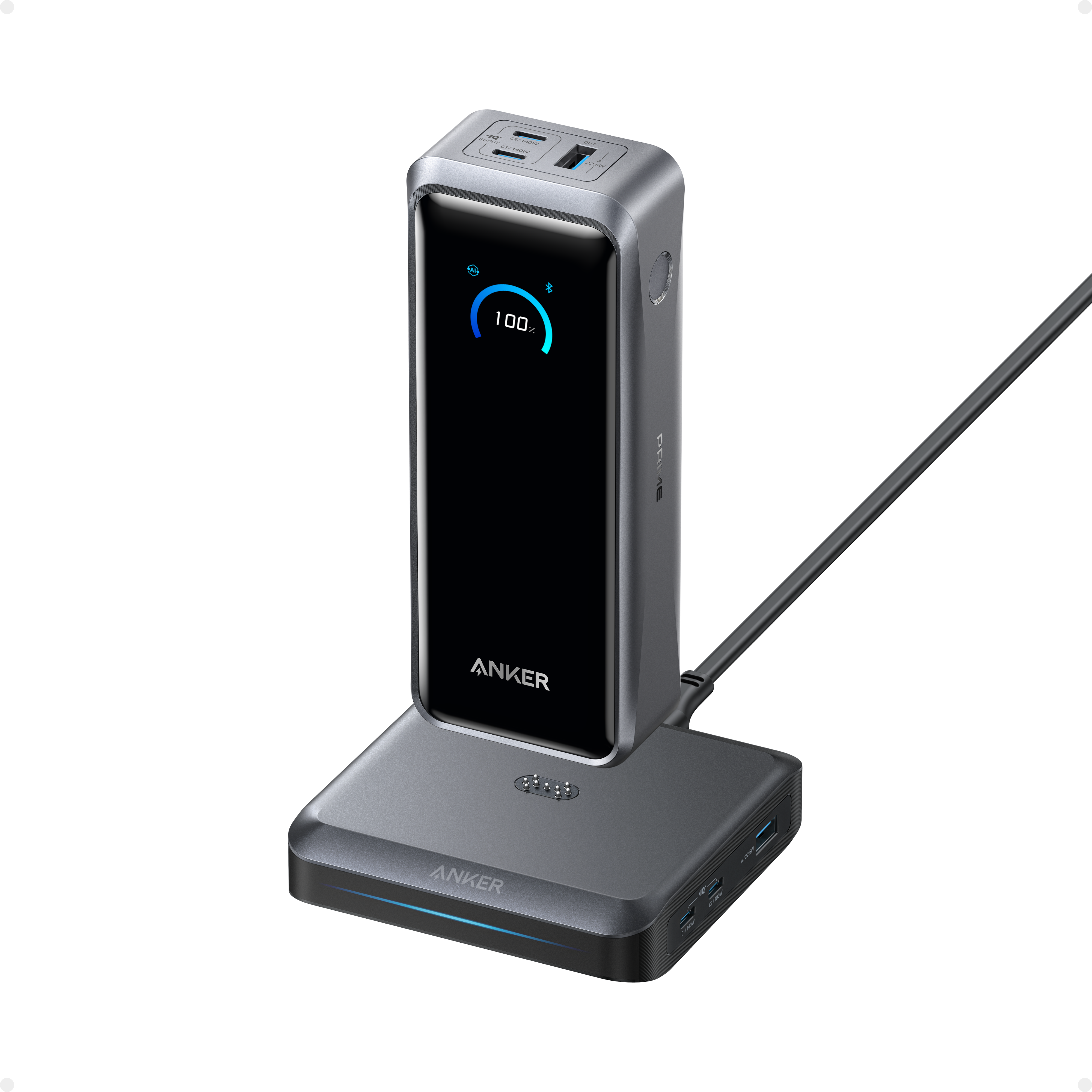 Anker Prime 26,250mAh Power Bank (300W) + Anker Prime Charging Base (150W)