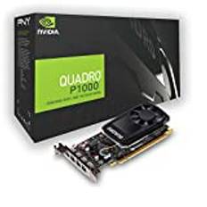 PNY NVIDIA Quadro P400 DVI 3x Mini DP 2 GB GDDR5 PCI Express professionellt grafikkort QUADRO P1000 Nvidia 4 GB DVI Svart