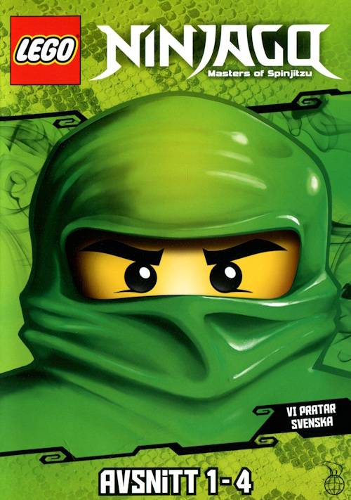 DVD - LEGO Ninjago: Masters of Spinjitzu - Avsnitt 1-4 (Beg)
