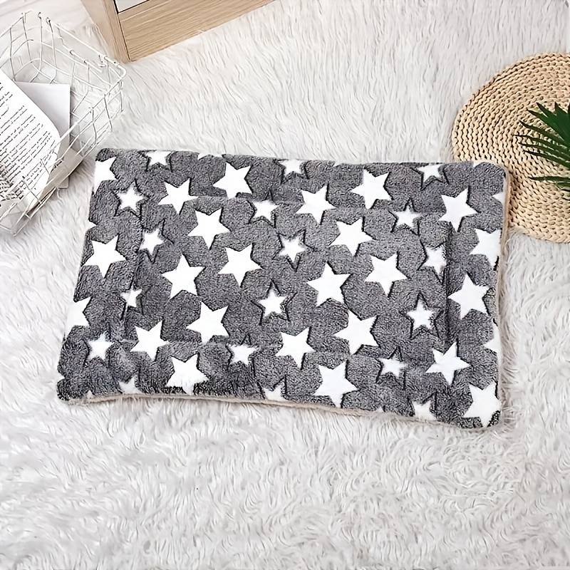 TEMU Pet Winter Plush Warm Mat Blanket Thick Blanket Cat Cage Platform Pad Dog Pad Sleeping Pad