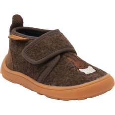 Bisgaard Miffy x Bisgaard Barefoot Basic 1262 Dark Brown Hjemmesko Str 26 - hos Magasin