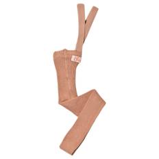 Silly Silas GOTS Fodsløse strømpebukserer Light Brown Rose 2-3 Y  Lyserød  2-3 år  unisex