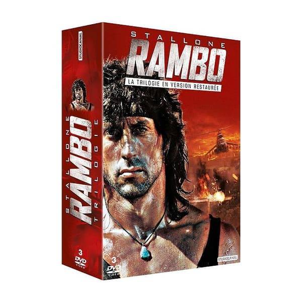 Studio Canal Rambo The Trilogy DVD Box Set - 5053083192099